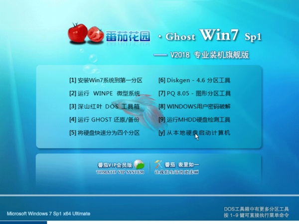 GHOST WIN7 SP1 64λװ