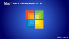 雨林木风Win11 2021.08 64位 精英纯净版 